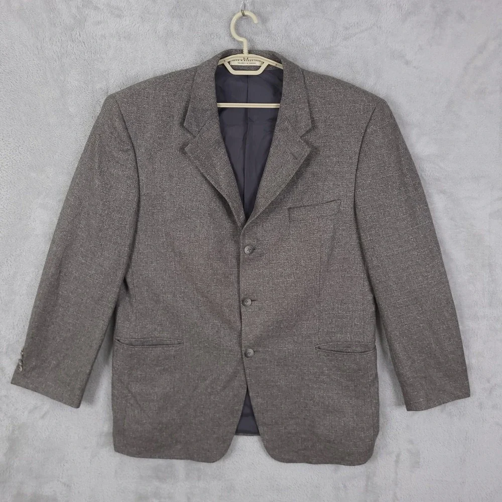 Ermenegildo Zegna Nordstrom Blazer %100 Cashmere Sport Coat Size 48 Canada Union